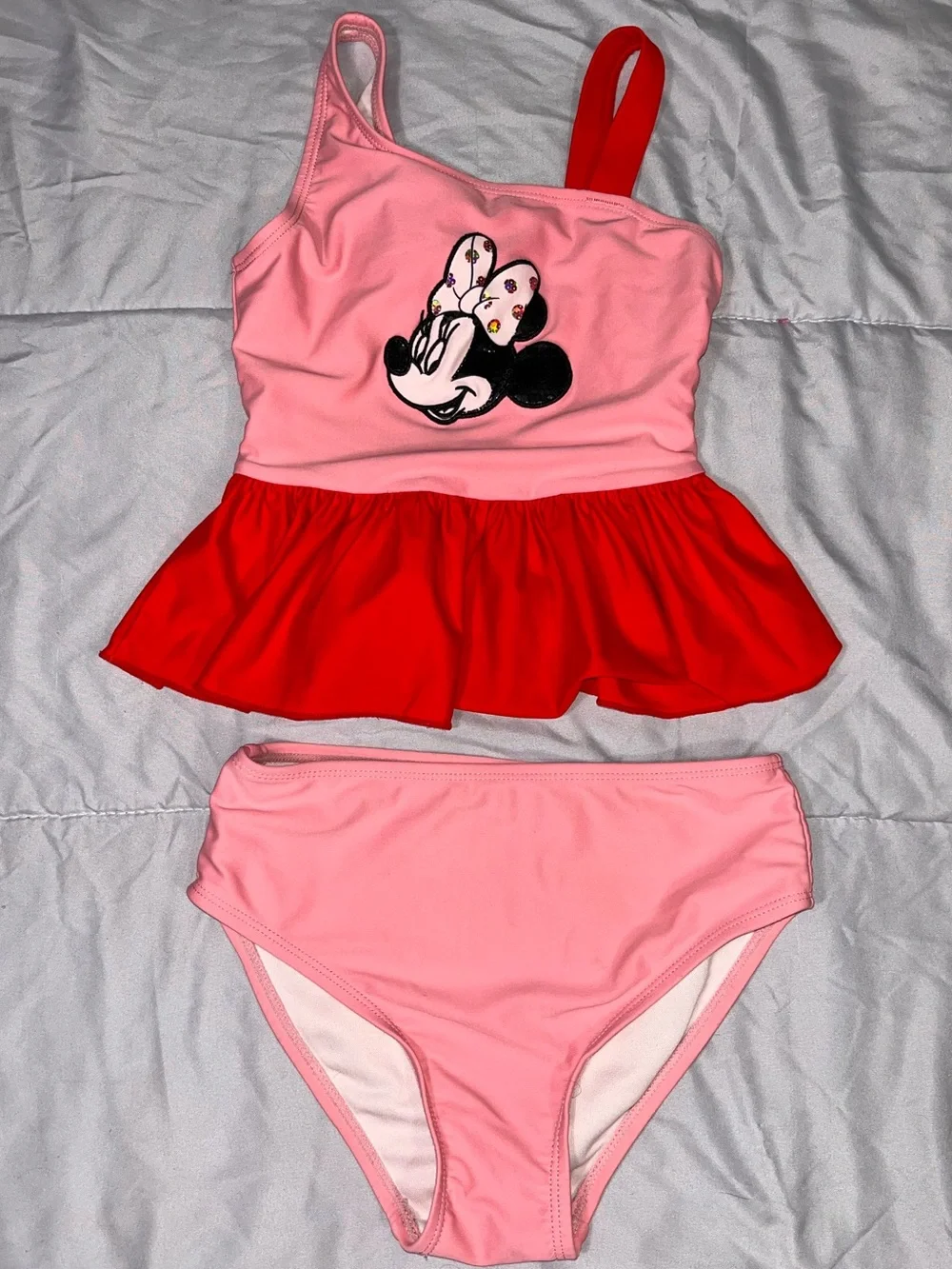 Disney Minnie two piece swim suit